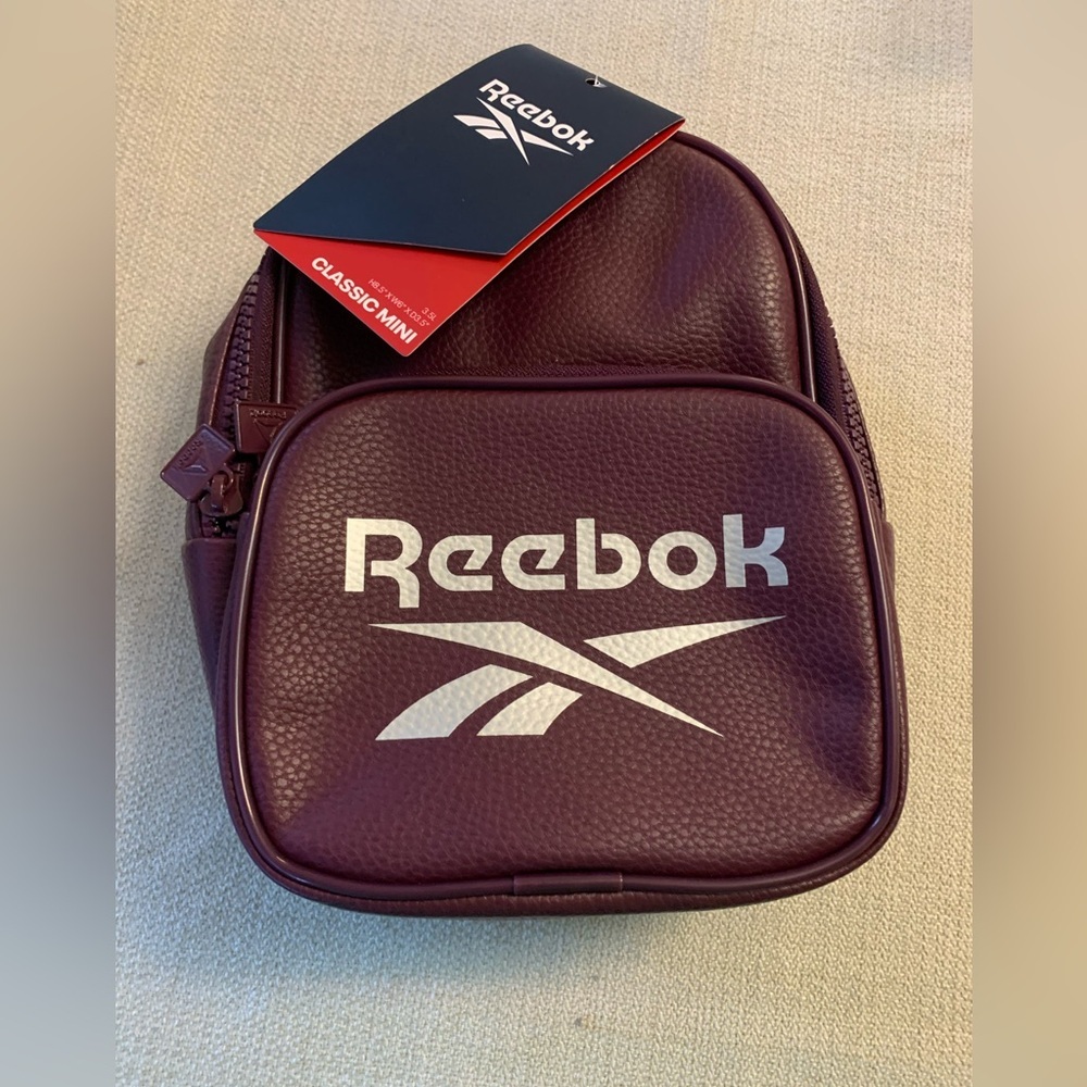 Reebok Burgundy Mini Backpack - Picture 5 of 5